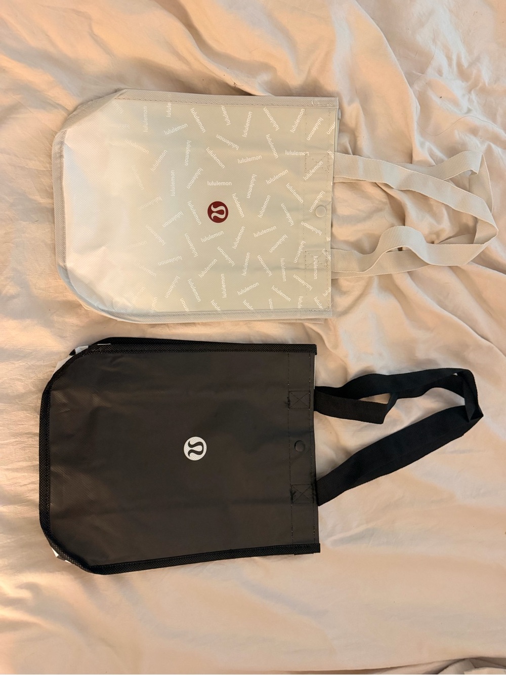lululemon athletica Black mini Tote with Logo